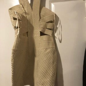 Sexy night rhinestone dress